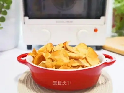 Sweet apple chips