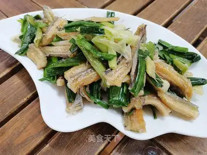 Garlic fried fish