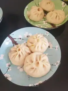 Porridge pork buns