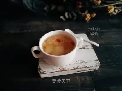 Silver pear soup