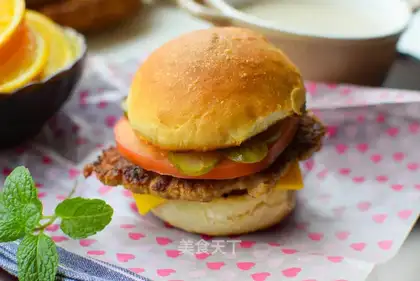Kids love pork burgers