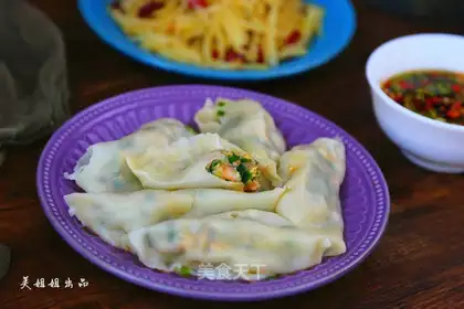 Shrimp egg dumplings