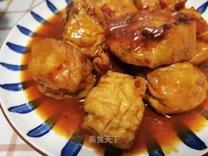 Tofu puffed meat