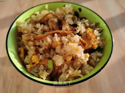 radish and egg fried rice