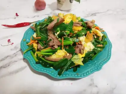 Goose fried eggs