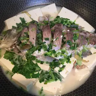Tofu fish soup