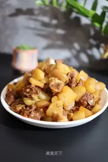 The lamb stew