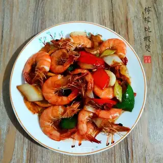 Lemon and shrimp