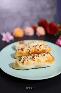 Ham sausage bread