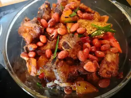Spicy pan ribs
