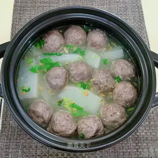 Cowball soup