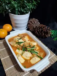 Spicy cabbage and tofu