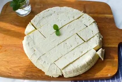 Homemade tofu