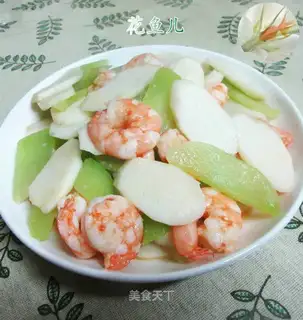 Shrimp and iron sticks
