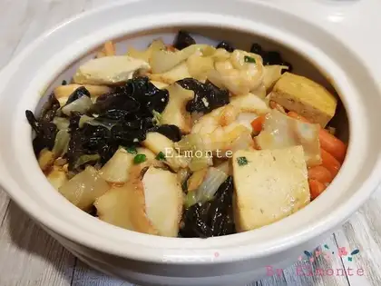 Seafood bean curd