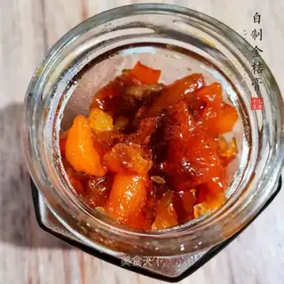 Homemade orange cream