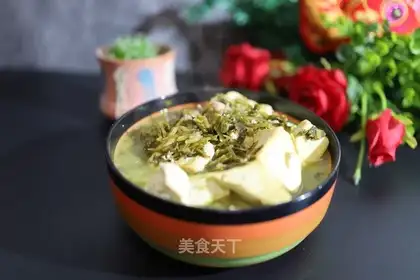 Snow casserole tofu