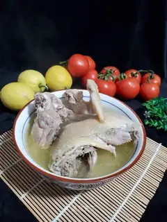 Clean up the old hen soup