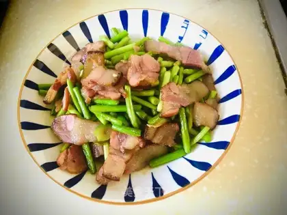 Garlic pork