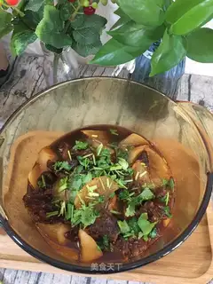 The radish gravy