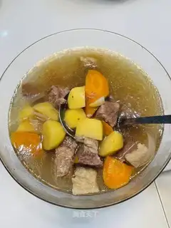 Carrot potato stew