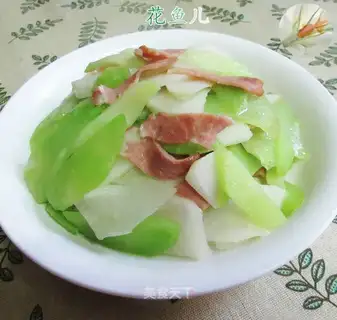 Bacon and the white Buddha
