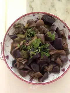 Purple potato intestines