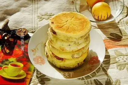 Red potato pie