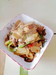 Winter-dry fried meat