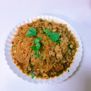 A meat powder fan