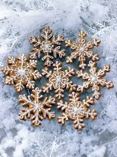 Christmas snowbread