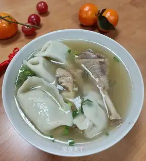 Delicious chicken soup