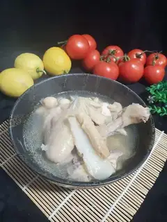 Sasquatch mackerel soup