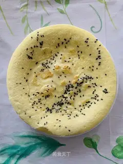 Potato cream omelet