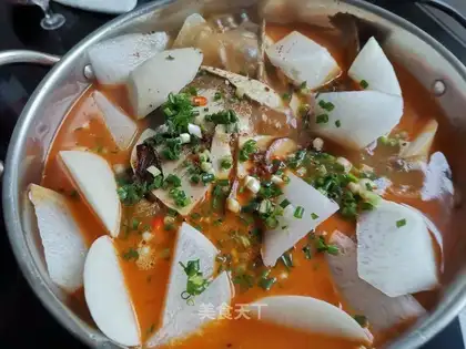 radish fish head
