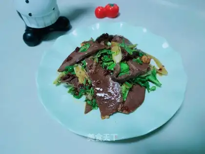 The heart of a pig