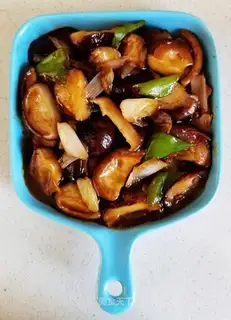 Onion burning mushrooms