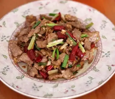 Fried beef