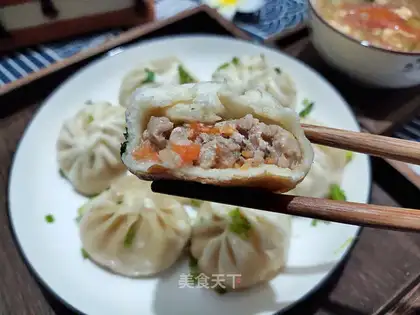 Pickles and pork buns