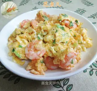Shrimp fried eggs