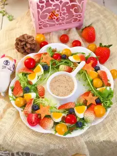 Christmas ring salad