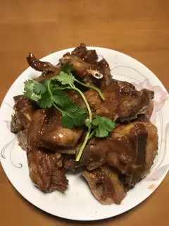 Red lamb chops