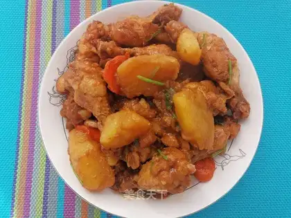 ♪ Wing root and potatoes ♪