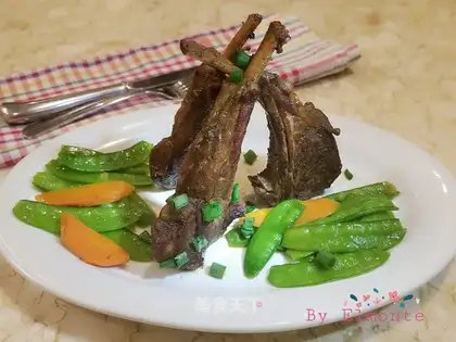Fried lamb chops