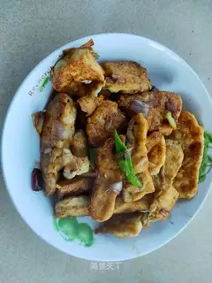 Fried tofu