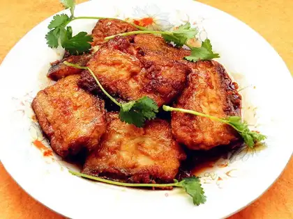I used to cook fish