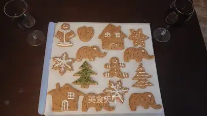 Christmas ginger cookies