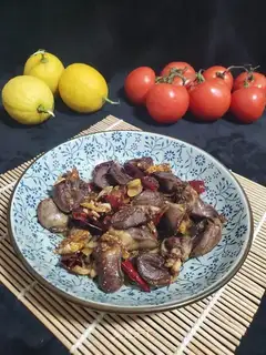♪ Dry the duck heart ♪