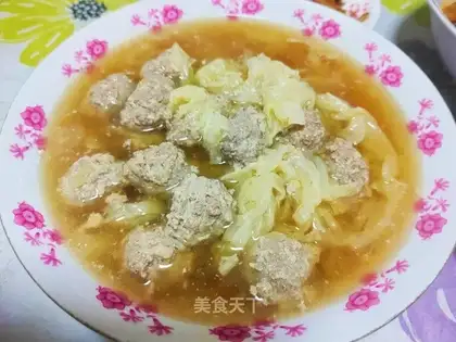 Lambball soup