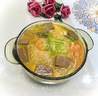 Pork blood fan